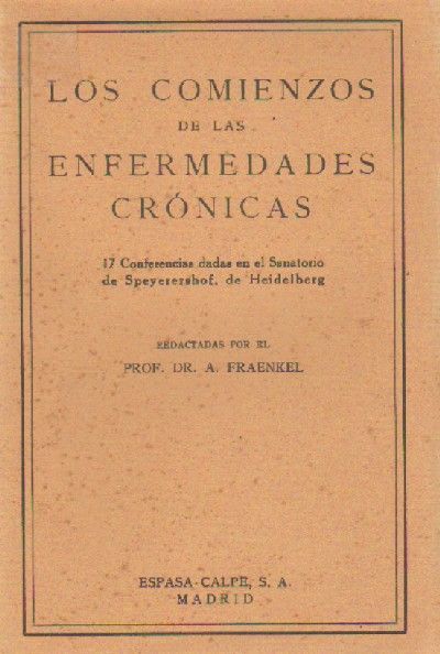 LOS COMIENZOS DE LAS ENFERMEDADES CRONICAS