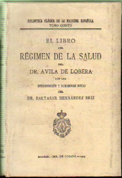 EL LIBRO DEL REGIMEN DE LA SALUD