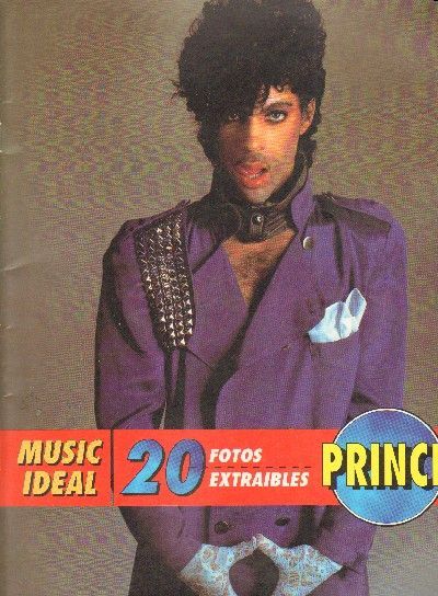 PRINCE. MUSIC IDEAL. 20 FOTOS EXTRAIBLES.