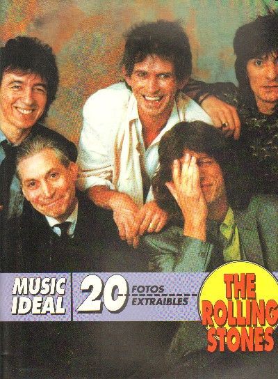 THE ROLLING STONES. MUSIC IDEAL. 20 FOTOS EXTRAIBLES.