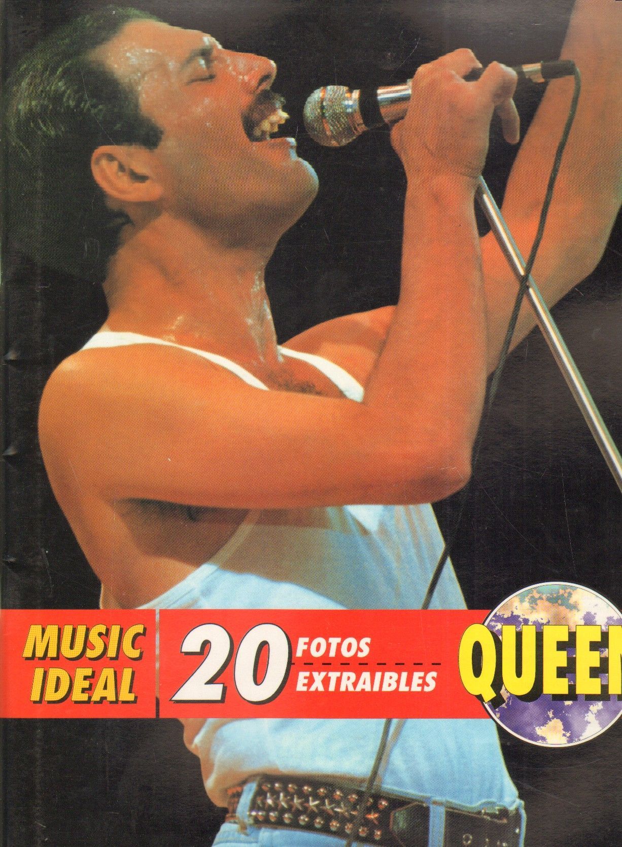 QUEEN. MUSIC IDEAL. 20 FOTOS EXTRAIBLES.