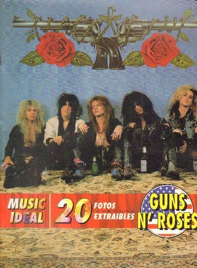 GUNS N´ROSES. MUSIC IDEAL 20 FOTOS EXTRAIBLES.