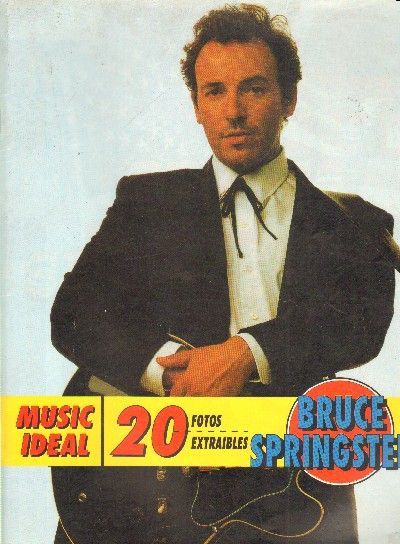 BRUCE SPRINGSTEEN. MUSIC IDEAL. 20 FOTOS EXTRAIBLES.