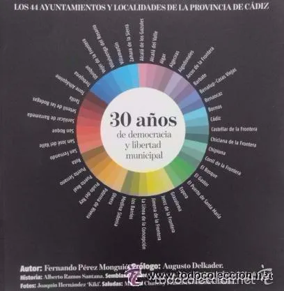 30 AÑOS DE DEMOCRACIA Y LIBERTAD MUNICIPAL. LOS 44 AYUNTAMIENTOS Y LOCALIDADES DE CÁDIZ