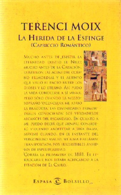 LA HERIDA DE LA ESFINGE
