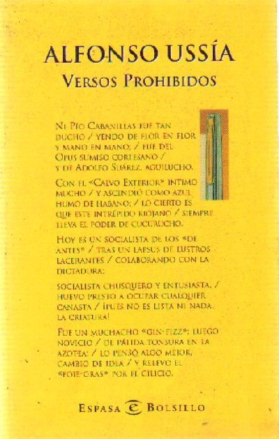 VERSOS PROHIBIDOS
