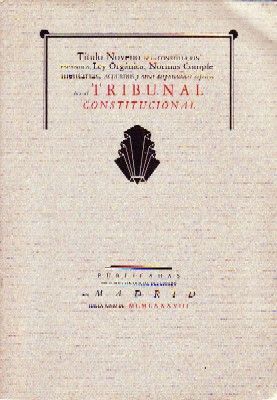 TRIBUNAL CONSTITUCIONAL