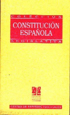 CONSTITUCION ESPAÑOLA.
