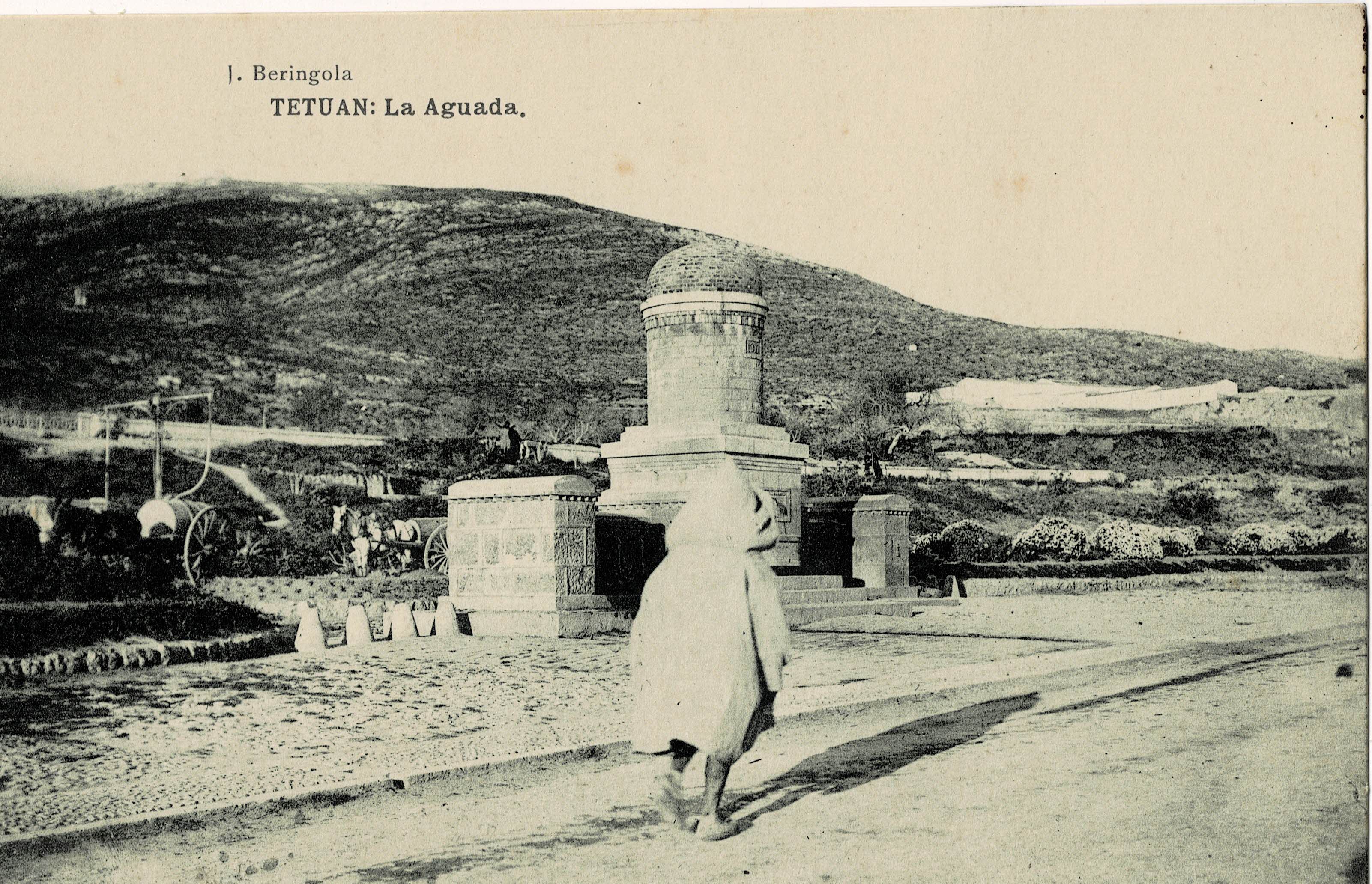 POSTAL DE TETUAN. LA AGUADA