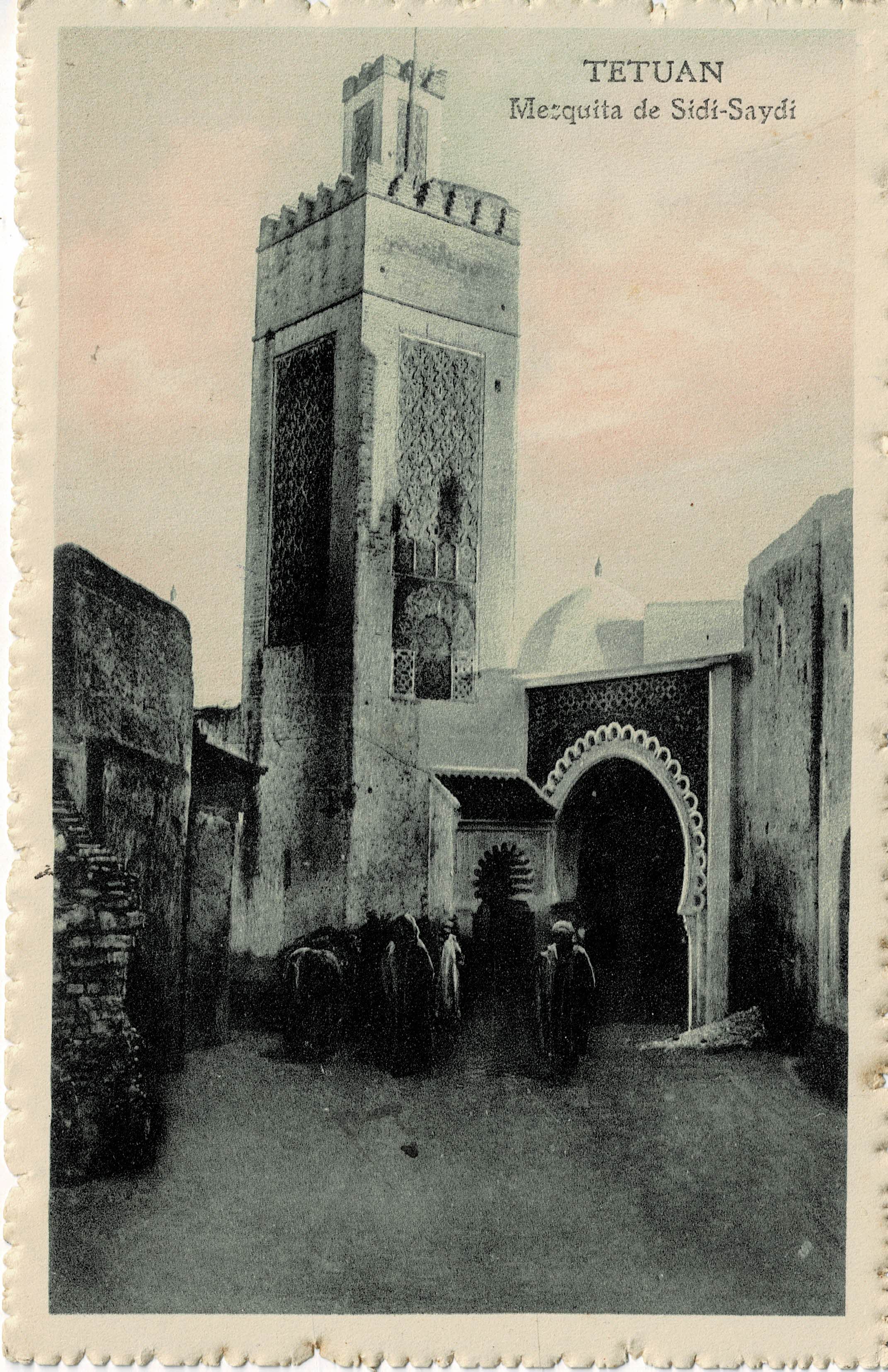 POSTAL DE TETUAN. MEZQUITA DE SIDI - SAYDI