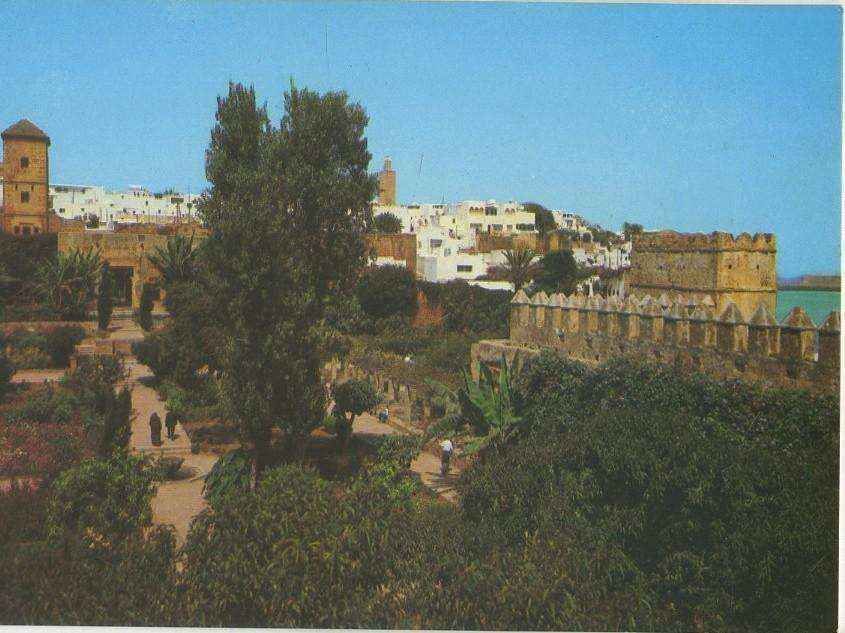POSTAL DE RABAT. MARRUECOS. LES OUDAIAS