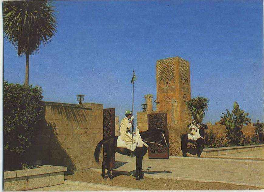 POSTAL DE RABAT. MARRUECOS. L' ENTRÉE