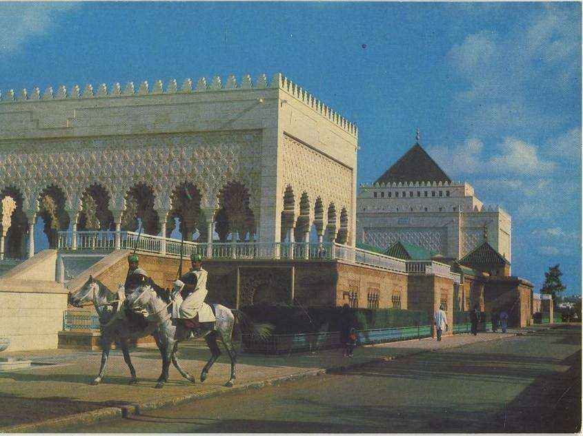 POSTAL DE RABAT. MARRUECOS. MAUSOLEE MOHAMMED V