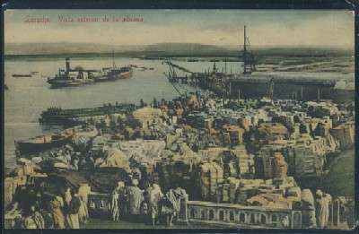 POSTAL DE MARRUECOS LARACHE Nº 59 VISTA EXTERIOR DE LA ADUANA