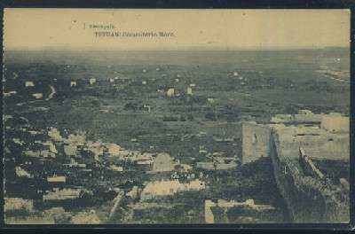 POSTAL DE MARRUECOS TETUAN CEMENTERIO MORO