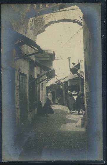 POSTAL DE MARRUECOS TETUAN UNA CALLE