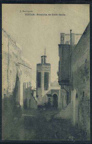 POSTAL DE MARRUECOS TETUAN MEZQUITA DE SIDIK SAIDA