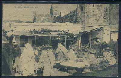 POSTAL DE MARRUECOS TETUAN ZOCO DEL PAN