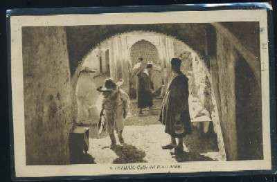 POSTAL DE MARRUECOS TETUAN Nº 9 CALLE DEL KIARI - ALLUN
