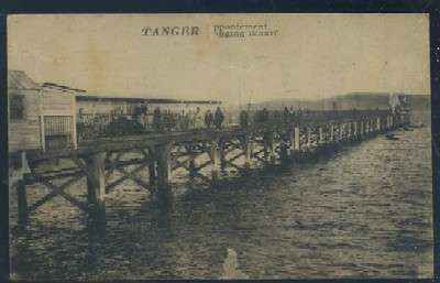 POSTAL DE MARRUECOS TANGER APPONTEMENT