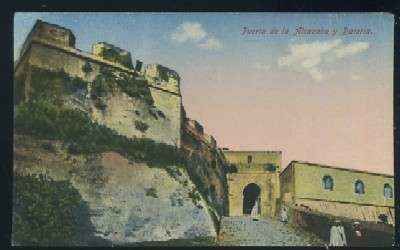 POSTAL DE MARRUECOS TANGER PUERTA DE LA ALCAZABA