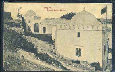 POSTAL DE MARRUECOS TANGIER MOORISH SAINTS HOUSE