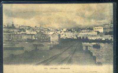 POSTAL DE MARRUECOS TANGER Nº 101 DEBARCADERE