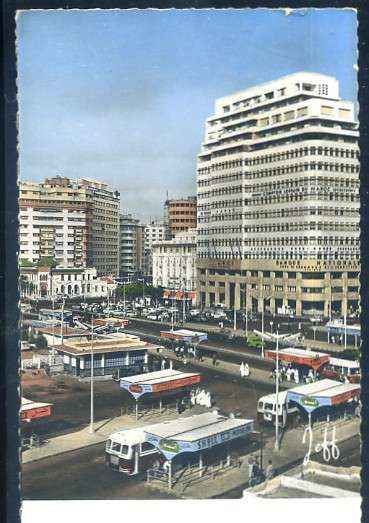 POSTAL DE MARRUECOS CASABLANCA - LA PLACE DE FRANCE Nº 214