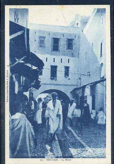 POSTAL DE MARRUECOS - TETUAN C.NIARI