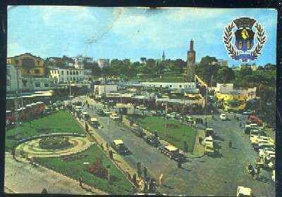 POSTAL DE MARRUECOS - TANGER PLACE DU GRAND SOCCO