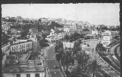 POSTAL DE MARRUECOS - TANGER AVENIDA DE ESPAÑA