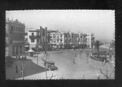 POSTAL DE MARRUECOS - LARACHE Nº 5 PLAZA DE ESPAÑA