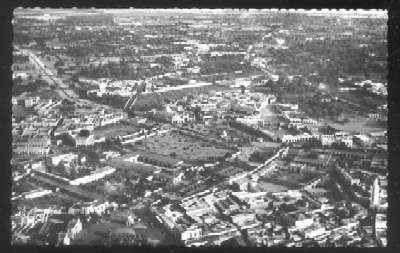 POSTAL DE MARRUECOS - OUJDA VUE AERIENNE