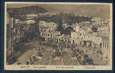 POSTAL DE MARRUECOS - TETUAN. VISTA PARCIAL