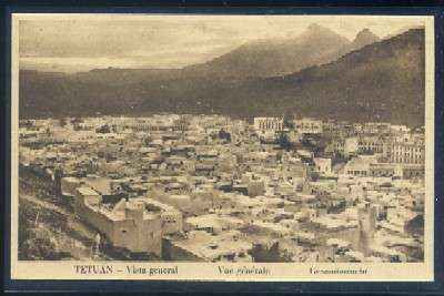 POSTAL DE MARRUECOS - TETUAN. VISTA GENERAL
