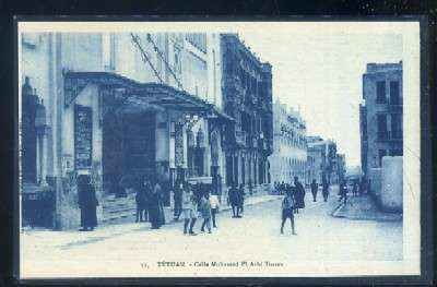 POSTAL DE MARRUECOS - TETUAN Nº 11 CALLE MOHAMED EL ARBI TORRES