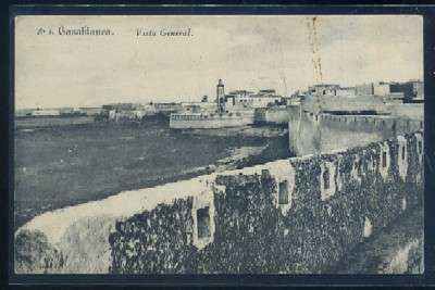 POSTAL DE MARRUECOS - CASABLANCA Nº 3  VISTA GENERAL