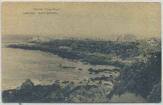 POSTAL DE MARRUECOS. LARACHE. VISTA GENERAL