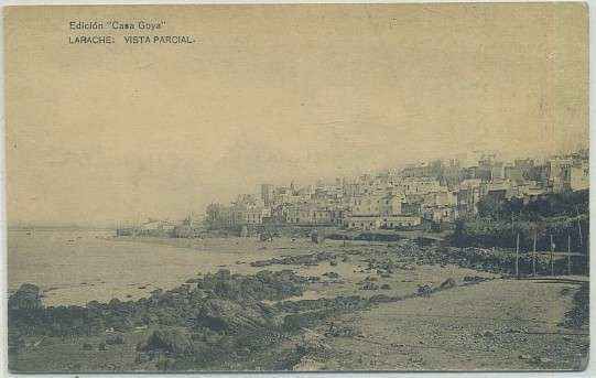 POSTAL DE MARRUECOS. LARACHE. VISTA PARCIAL
