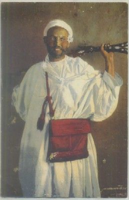 POSTAL DE MARRUECOS. TIPOS MARROQUIS Nº 30