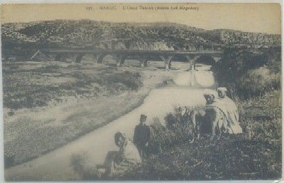 POSTAL DE MARRUECOS. L'ONED TENSIFT Nº 176