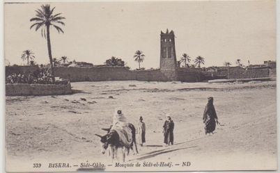 POSTAL DE AFRICA. BISKRA. SIDI-OKBA. MOSQUÉE DE SIDI-EL-HADJ