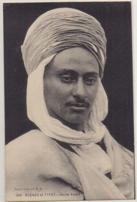 POSTAL DE AFRICA. ARGELIA. SCENES ET TYPES. JEUNE ARABE Nº 293