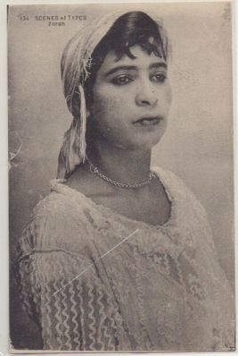 POSTAL DE AFRICA. ARGELIA. SCENES ET TYPES. ZORAH Nº 134
