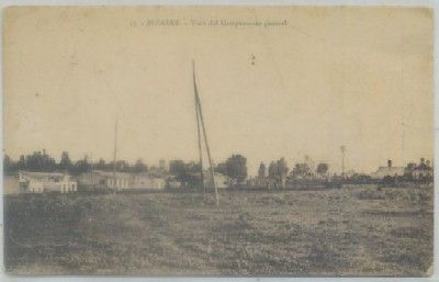 POSTAL DE MARRUECOS. ALCAZAR. VISTA DEL CAMPAMENTO GENERAL Nº 17