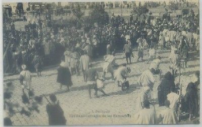 POSTAL DE MARRUECOS. TETUAN. COFRADIA DE LOS HAMACHAS