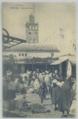 POSTAL DE MARRUECOS. TETUAN. ZOCO DEL PAN