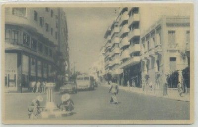POSTAL DE MARRUECOS. TANGER. BOULEVARD PASTEUR