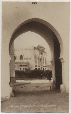 POSTAL DE MARRUECOS. TETUAN. DISPENSARIO MUNICIPAL