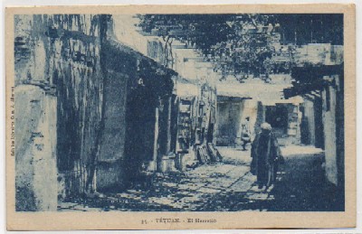 POSTAL DE MARRUECOS. TETUAN. EL HARRASIN Nº 25